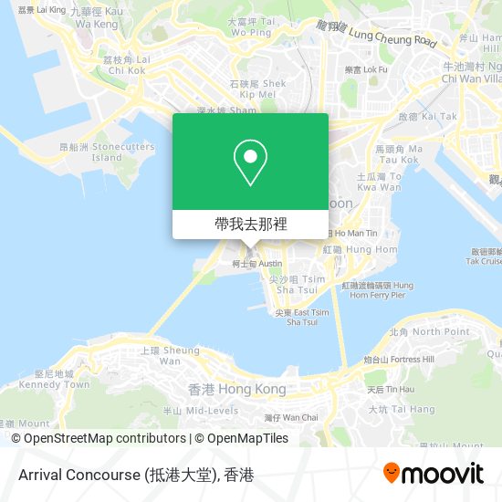 Arrival Concourse (抵港大堂)地圖