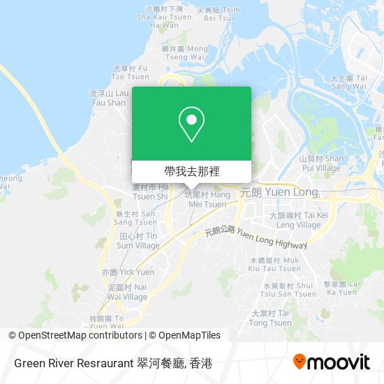 Green River Resraurant 翠河餐廳地圖