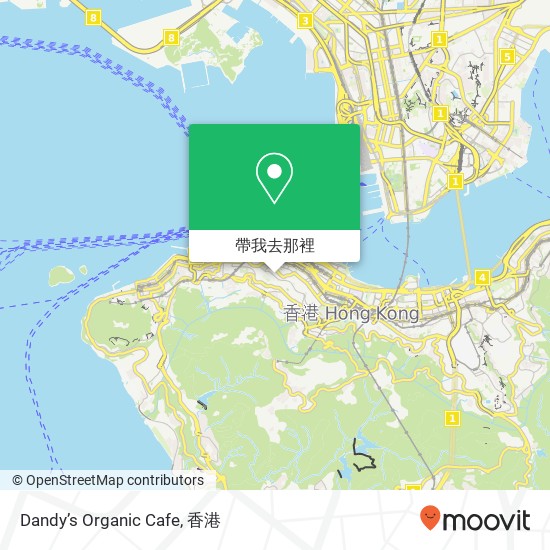 Dandy’s Organic Cafe地圖