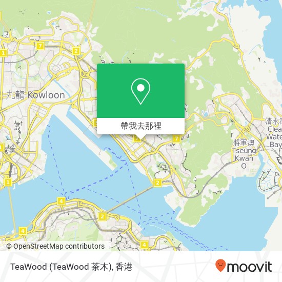 TeaWood (TeaWood 茶木)地圖