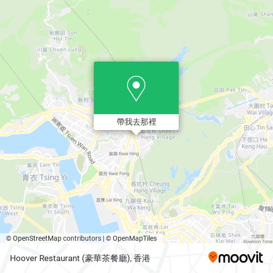 Hoover Restaurant (豪華茶餐廳)地圖
