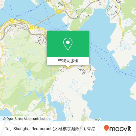 Taiji Shanghai Restaurant (太極樓京滬飯店)地圖