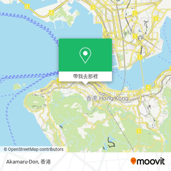 Akamaru-Don地圖