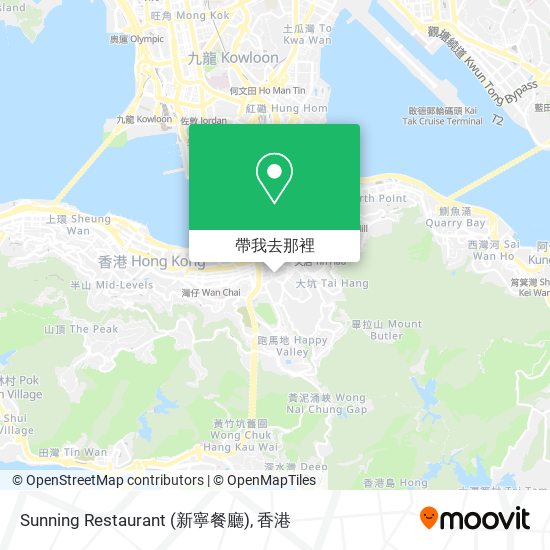 Sunning Restaurant (新寧餐廳)地圖