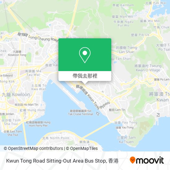 Kwun Tong Road Sitting-Out Area Bus Stop地圖