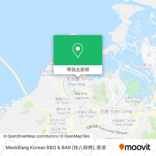 MeokBang Korean BBQ & BAR (炑八韓烤)地圖