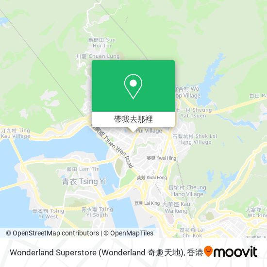 Wonderland Superstore (Wonderland 奇趣天地)地圖