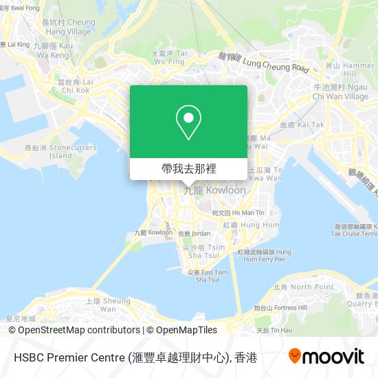 HSBC Premier Centre (滙豐卓越理財中心)地圖