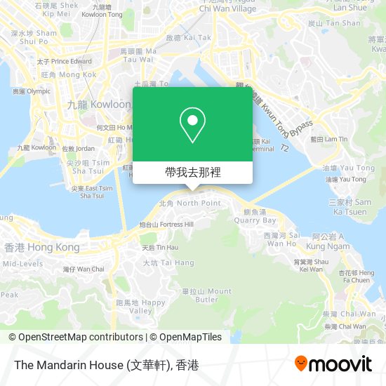The Mandarin House (文華軒)地圖