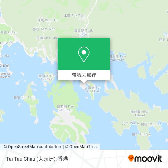 Tai Tau Chau (大頭洲)地圖
