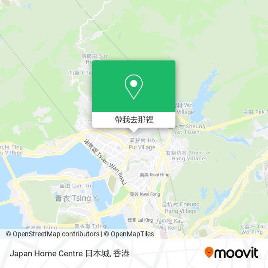 Japan Home Centre
日本城地圖