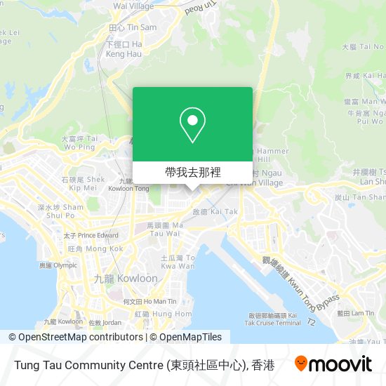 Tung Tau Community Centre (東頭社區中心)地圖