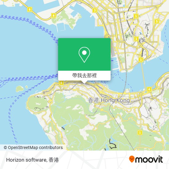 Horizon software地圖