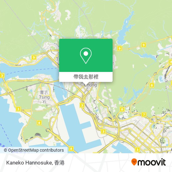 Kaneko Hannosuke地圖