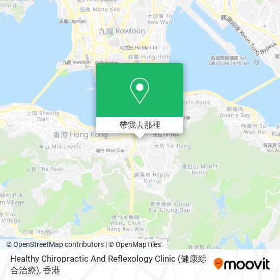 Healthy Chiropractic And Reflexology Clinic (健康綜合治療)地圖