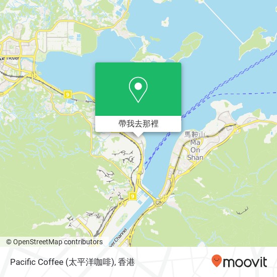 Pacific Coffee (太平洋咖啡)地圖