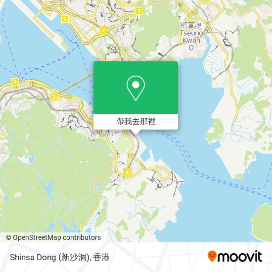 Shinsa Dong (新沙洞)地圖