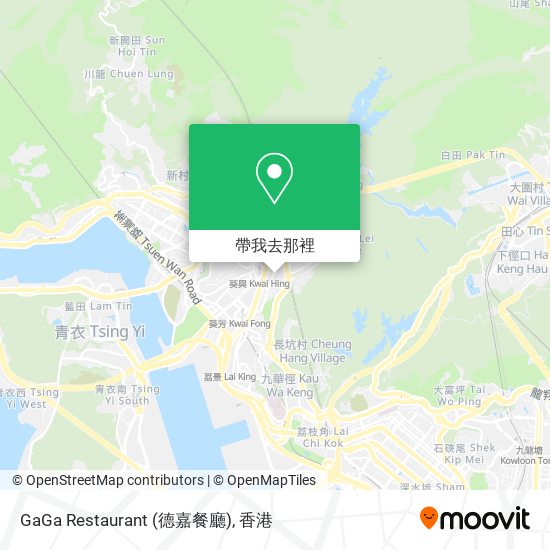 GaGa Restaurant (德嘉餐廳)地圖