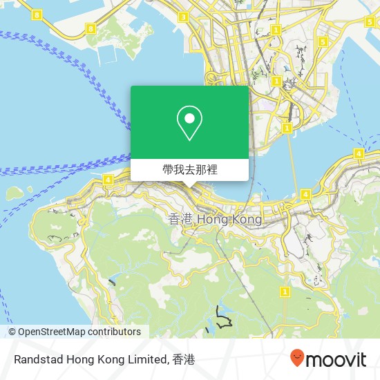 Randstad Hong Kong Limited地圖