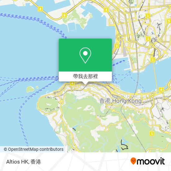 Altios HK地圖