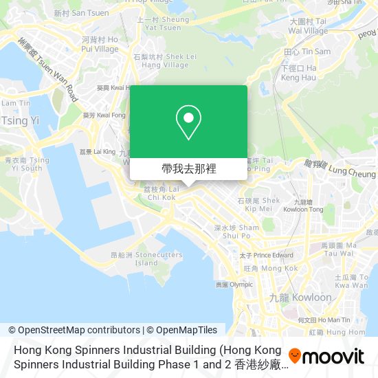 Hong Kong Spinners Industrial Building地圖