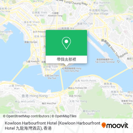 Kowloon Harbourfront Hotel地圖