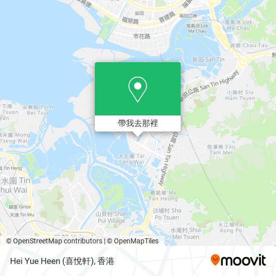 Hei Yue Heen (喜悅軒)地圖