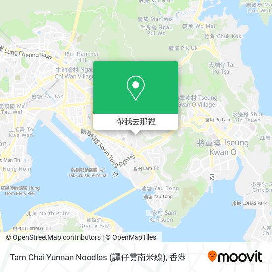 Tam Chai Yunnan Noodles (譚仔雲南米線)地圖
