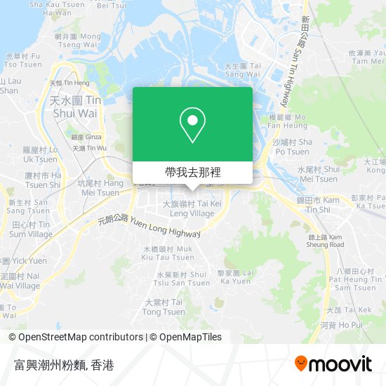 富興潮州粉麵地圖