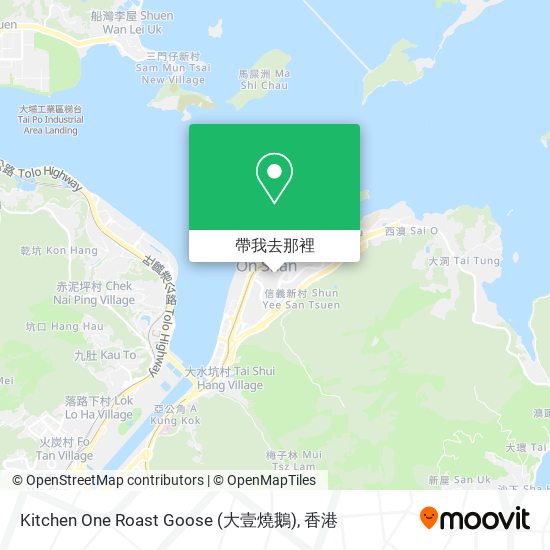 Kitchen One Roast Goose (大壹燒鵝)地圖