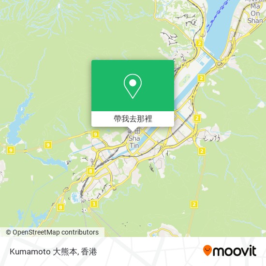 Kumamoto 大熊本地圖