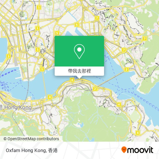 Oxfam Hong Kong地圖