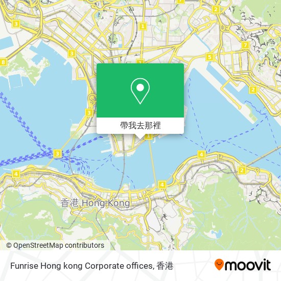 Funrise Hong kong Corporate offices地圖