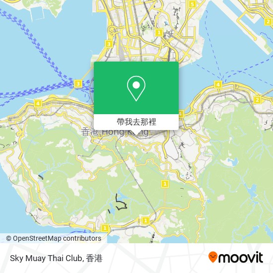 Sky Muay Thai Club地圖