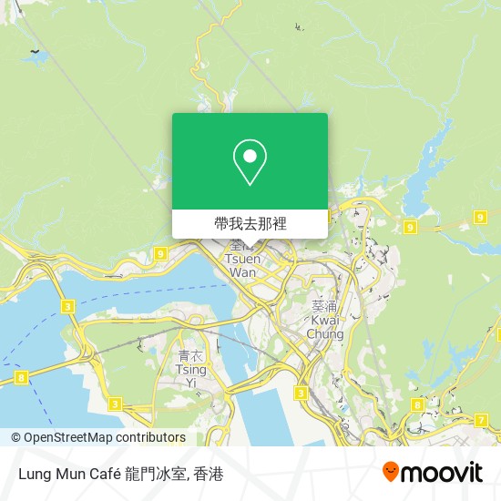 Lung Mun Café 龍門冰室地圖