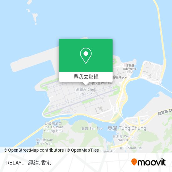 RELAY。 經緯地圖