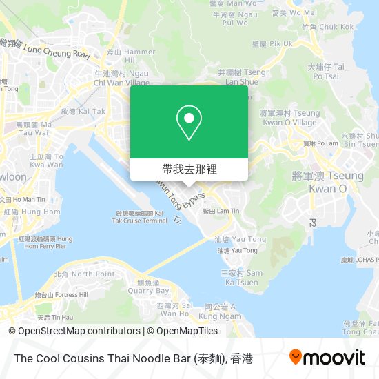 The Cool Cousins Thai Noodle Bar (泰麵)地圖