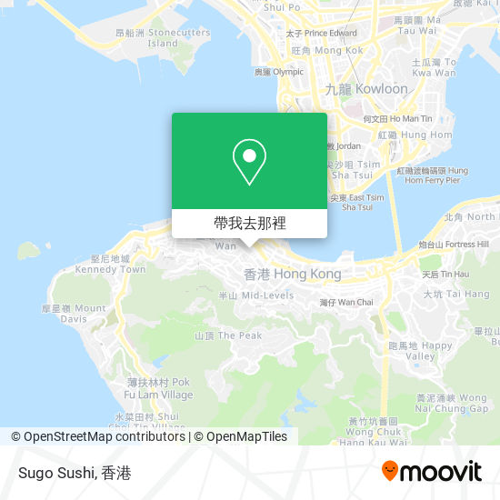 Sugo Sushi地圖
