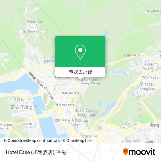 Hotel Ease (旭逸酒店)地圖