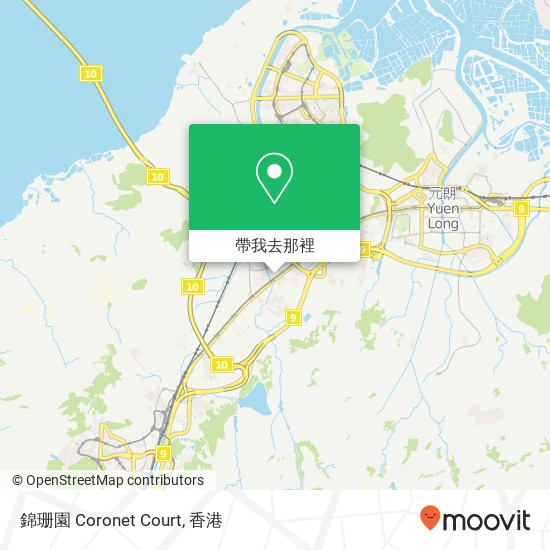 錦珊園 Coronet Court地圖