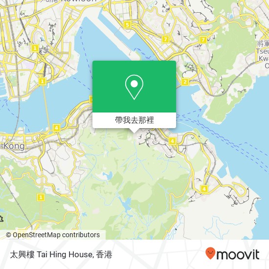 太興樓 Tai Hing House地圖