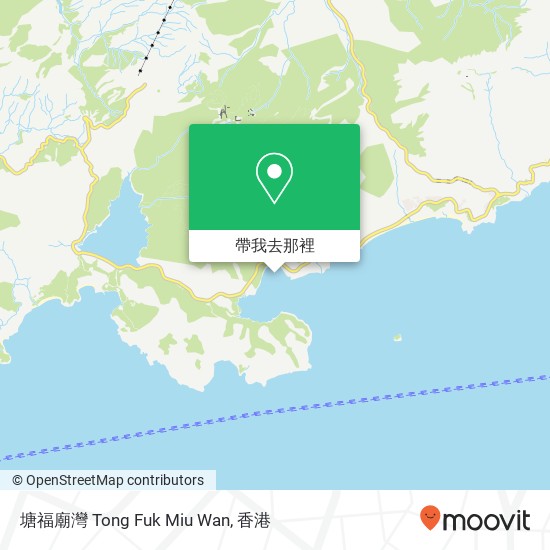 塘福廟灣 Tong Fuk Miu Wan地圖