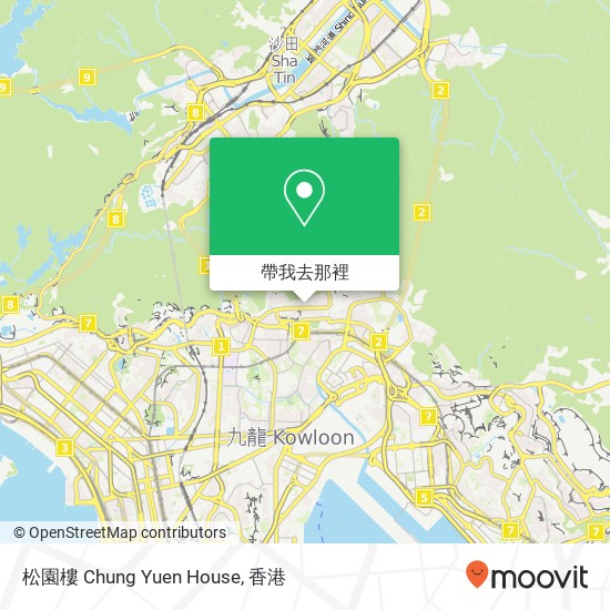 松園樓 Chung Yuen House地圖