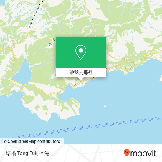 塘褔 Tong Fuk地圖