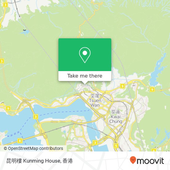 昆明樓 Kunming House地圖