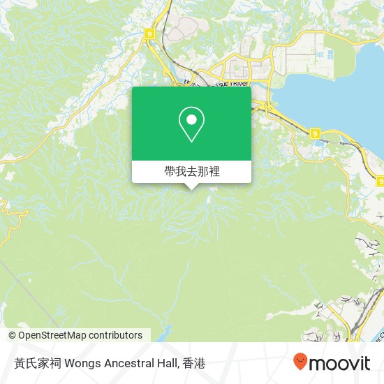 黃氏家祠 Wongs Ancestral Hall地圖