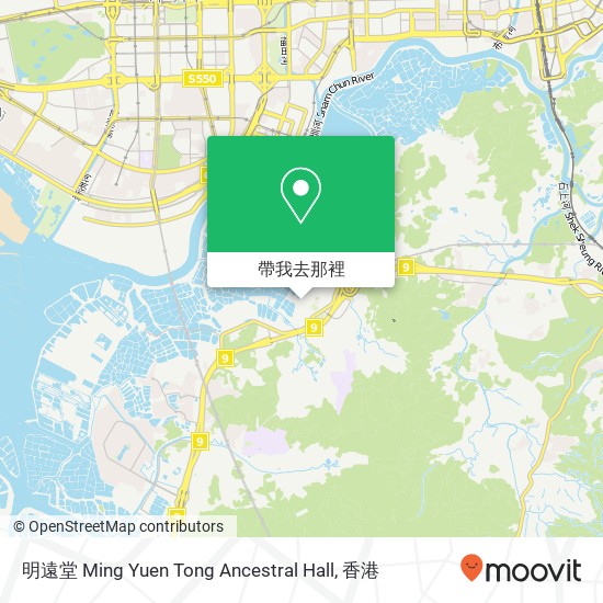 明遠堂 Ming Yuen Tong Ancestral Hall地圖
