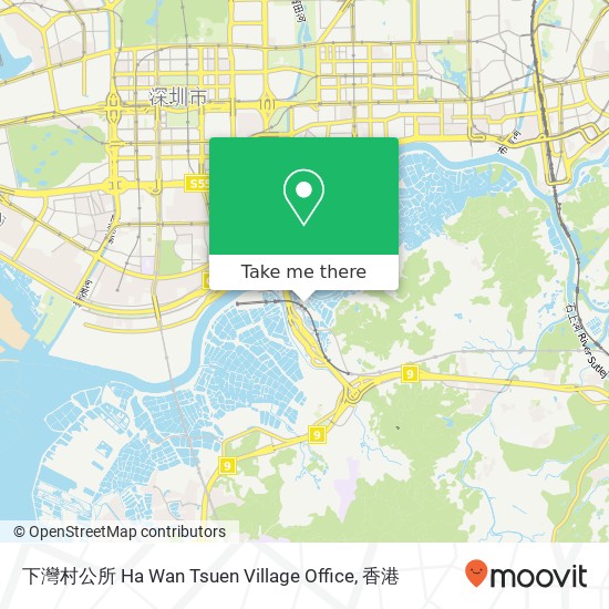 下灣村公所 Ha Wan Tsuen Village Office地圖