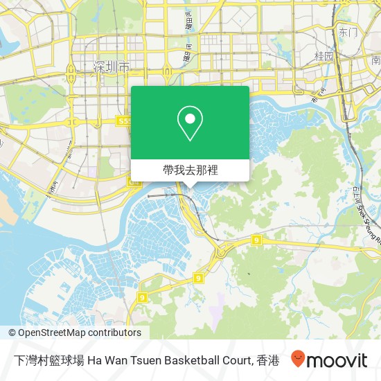 下灣村籃球場 Ha Wan Tsuen Basketball Court地圖