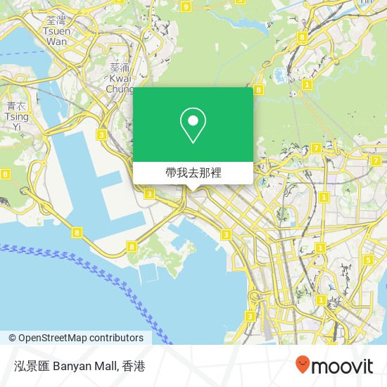 泓景匯 Banyan Mall地圖